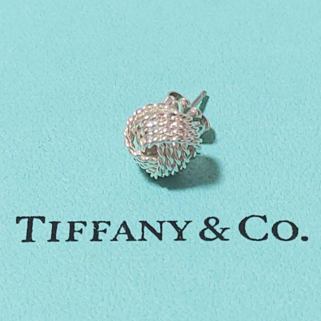 Tiffany サマセット ピアス 片耳のみ メッシュピアス 極美品