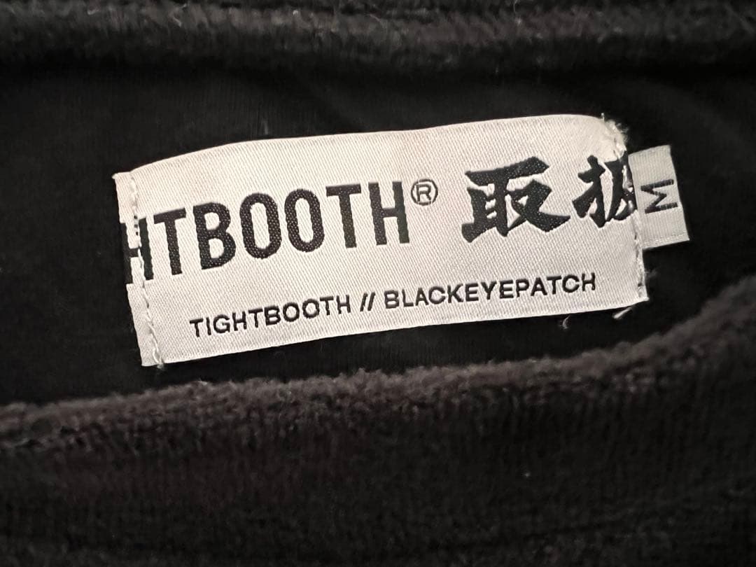 BLACKEYEPATCH ✖️ TIGHTBOOTHベロアトップス