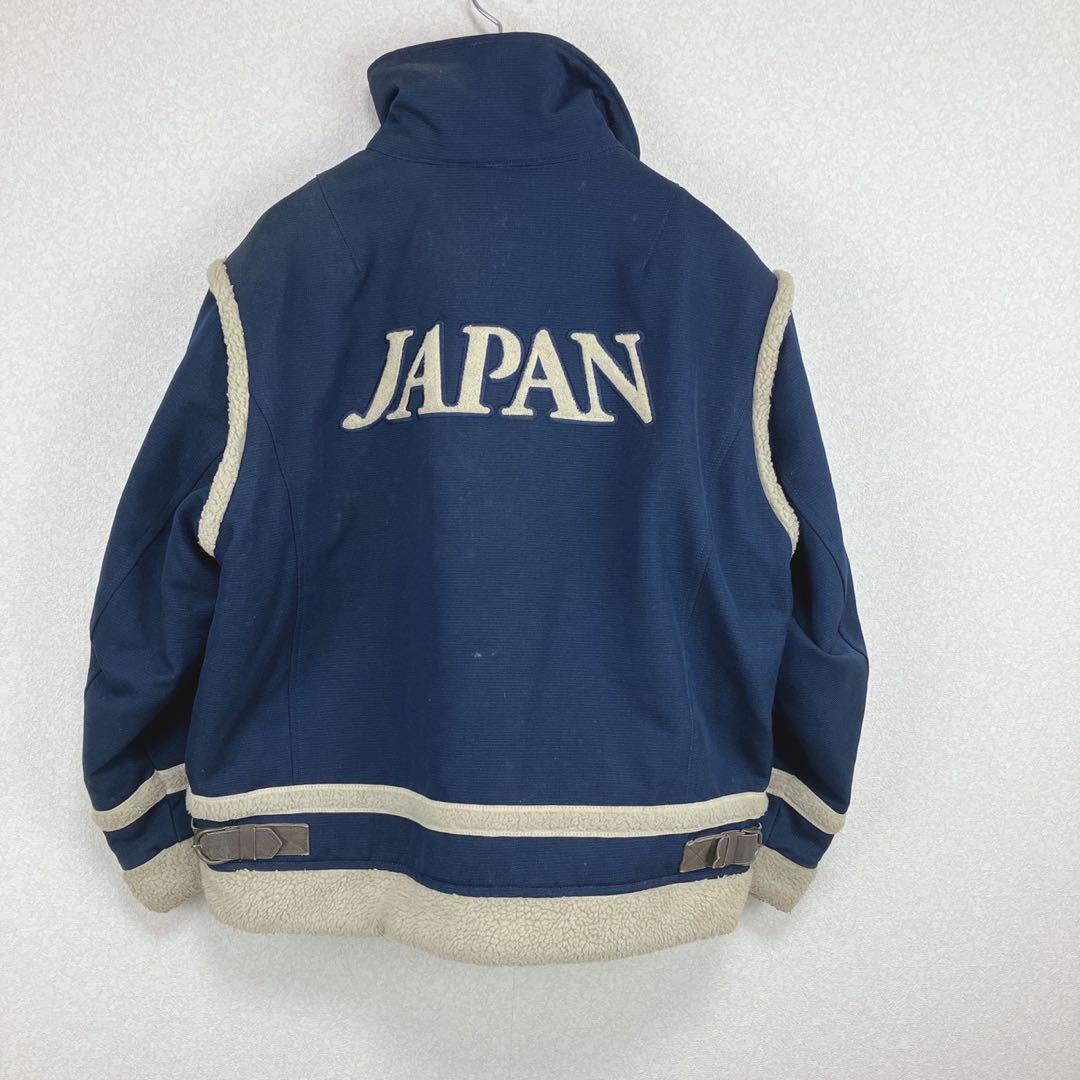 ◇【ミズノ】長野冬季オリンピック日本代表ボアジャケット 1998年 プリントロゴ