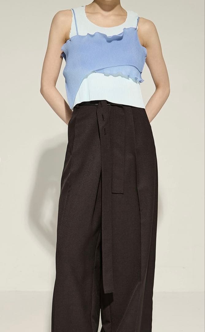 【新品】【kotohayokozawa/コトハヨコザワ】シアーキャミソール