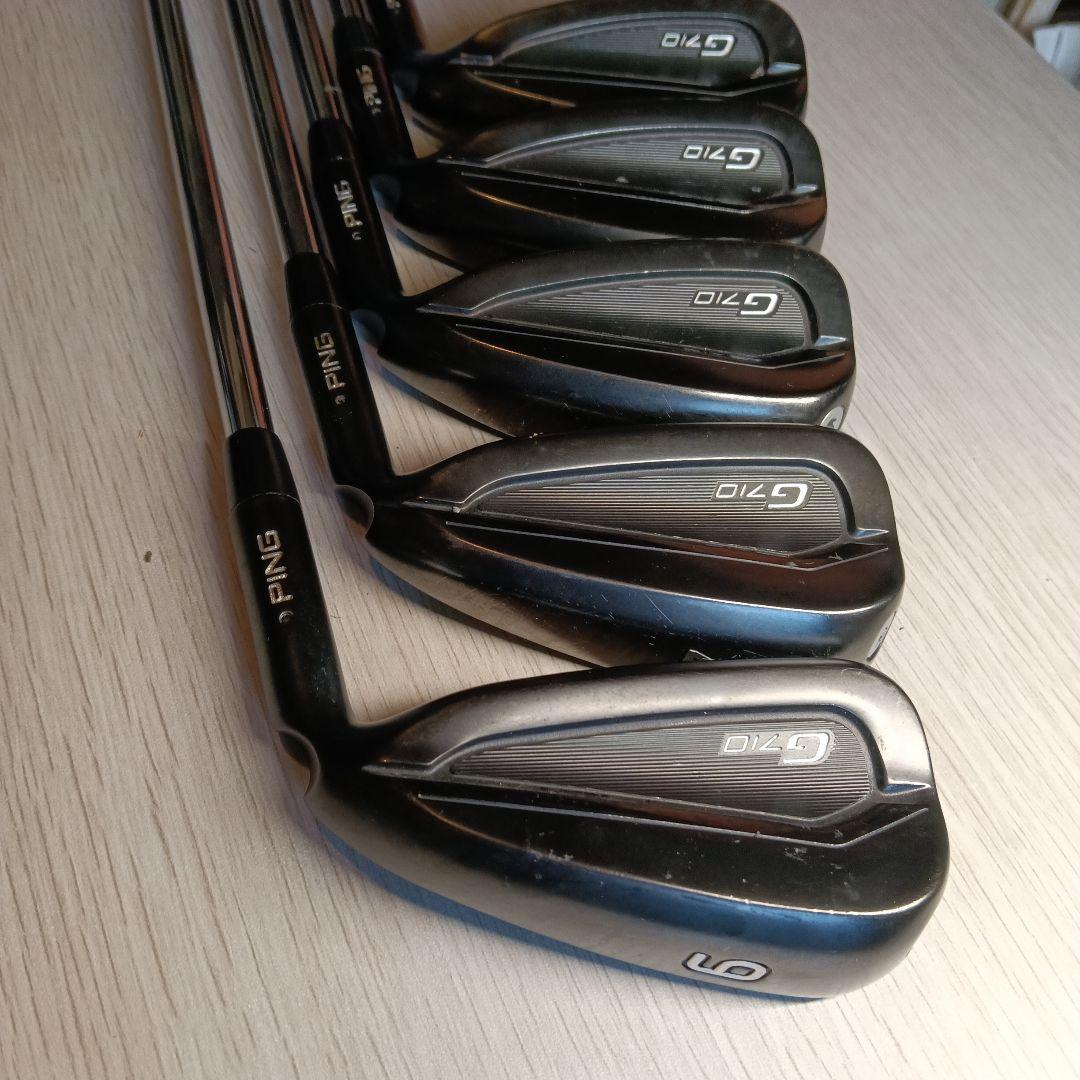 PING G710 アイアンセット 6-9 W 黒ドット
