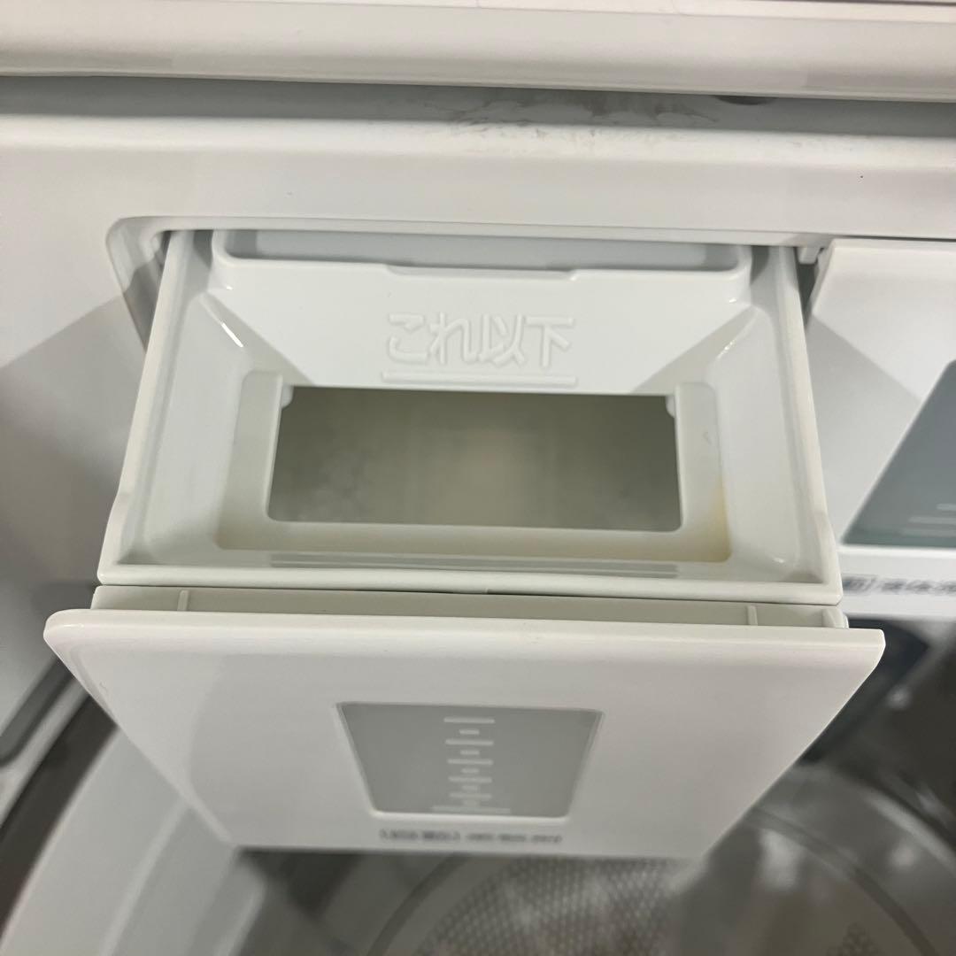 3345 Panasonic 縦型洗濯機 NA-FA10K3 本体 ホワイト 白