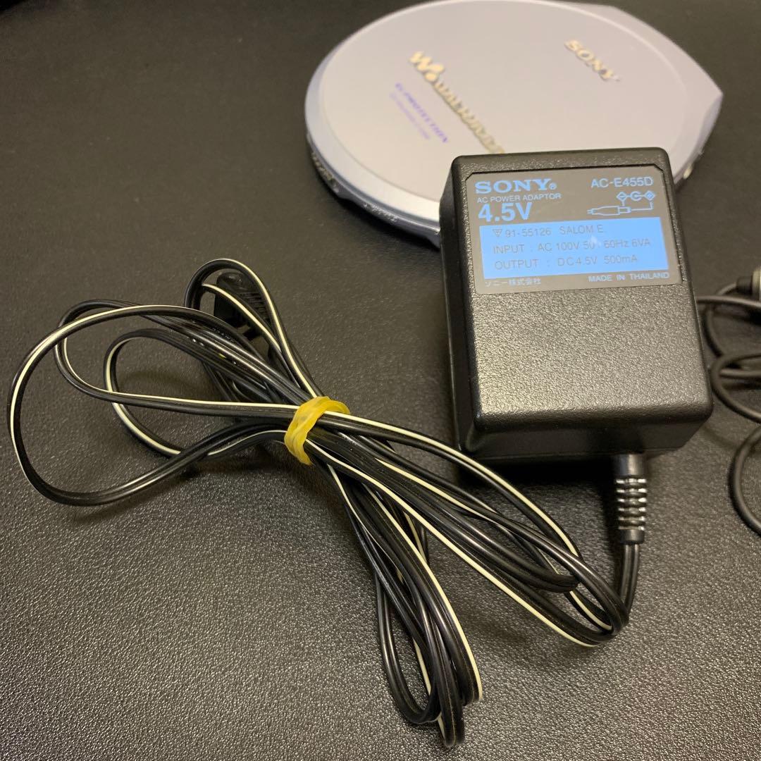 SONY WALKMAN ポータブルCDプレイヤー D-E999 動作確認済み