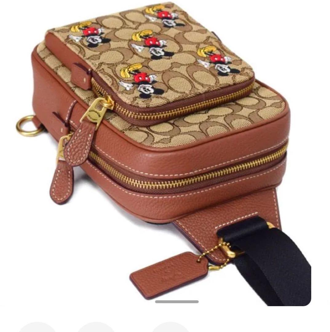 COACH コーチ ミッキーマウス ボディバッグ