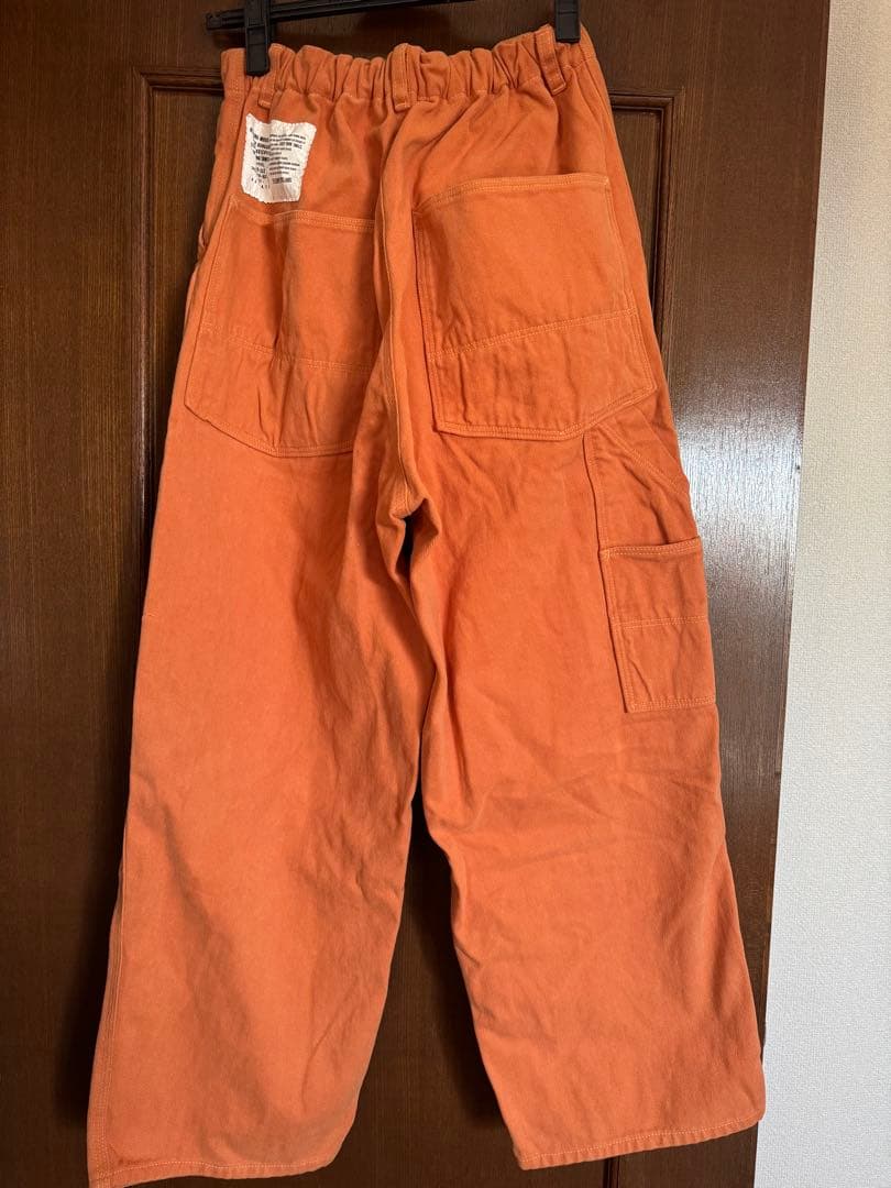 限定！　今季　デニムダンガリー　ラクガキ　パンツ　01 新品