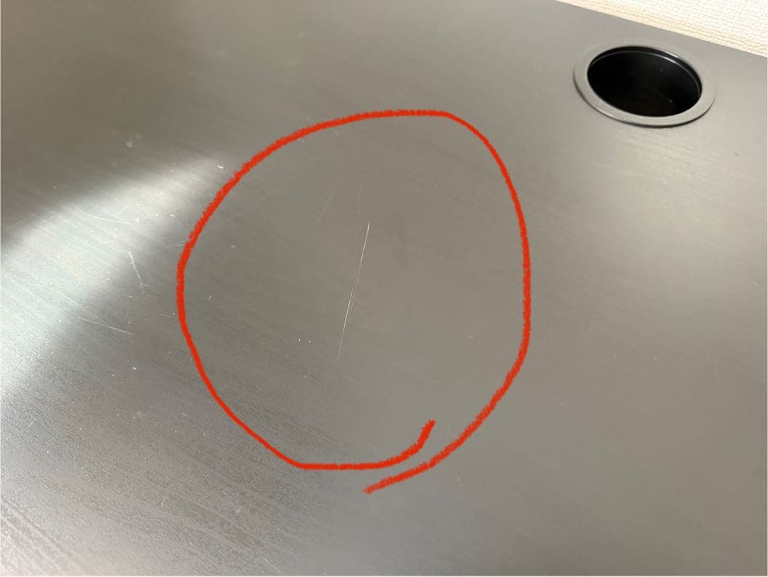 イケア デスク 机 MICKE ミッケ　ダークブラウン