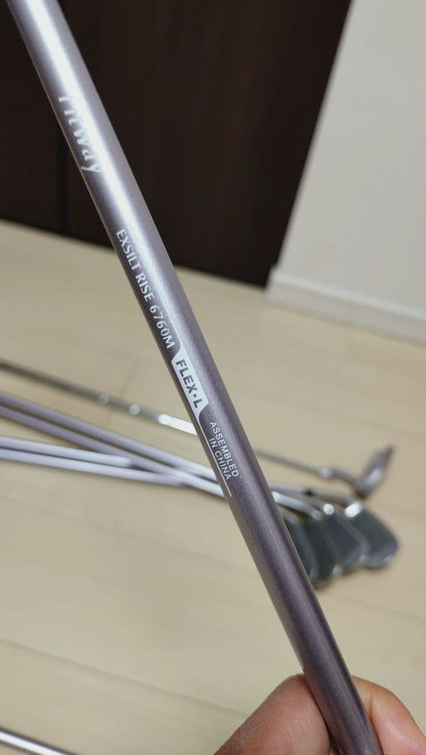 レディース ゴルフクラブハーフセット fitway