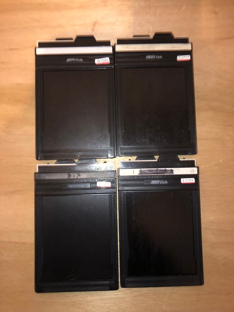 velvia 4×5 ポジフィルム　フィルムホルダーセット