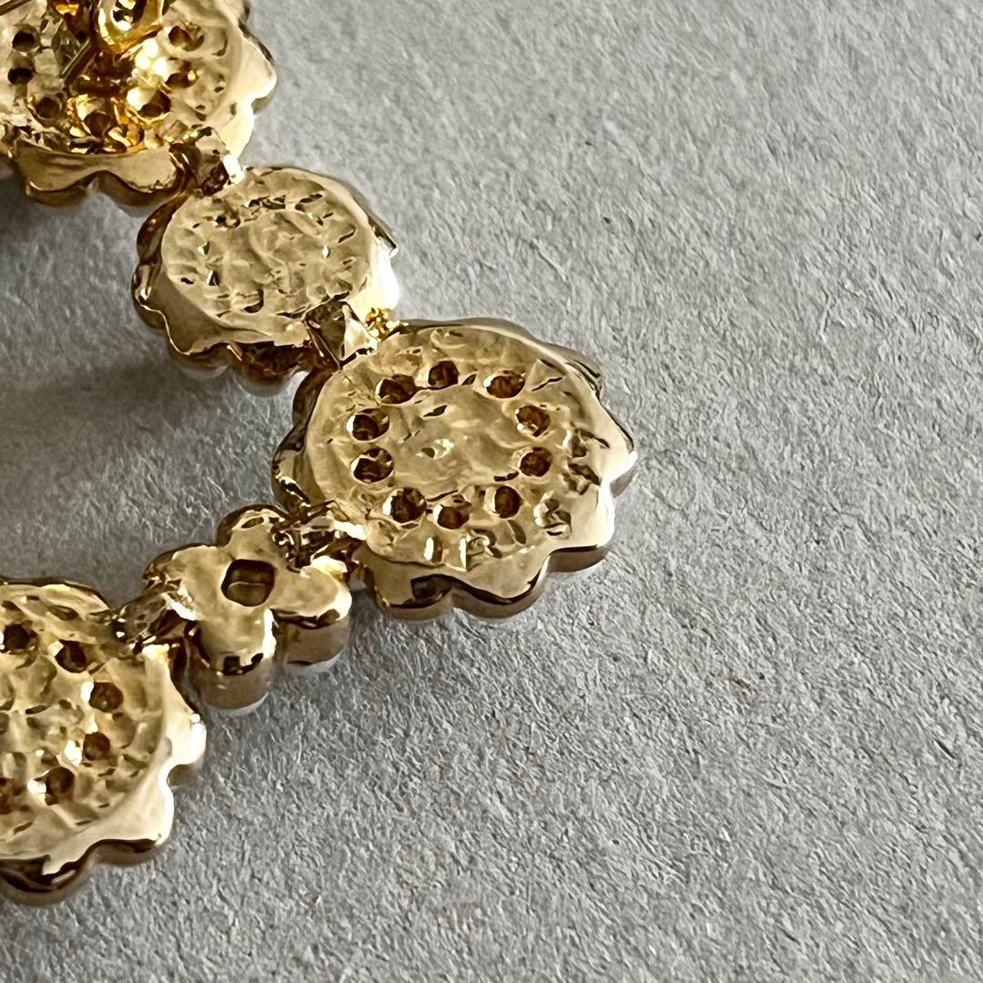 iris47／mimosa broochブローチ・ゴールド