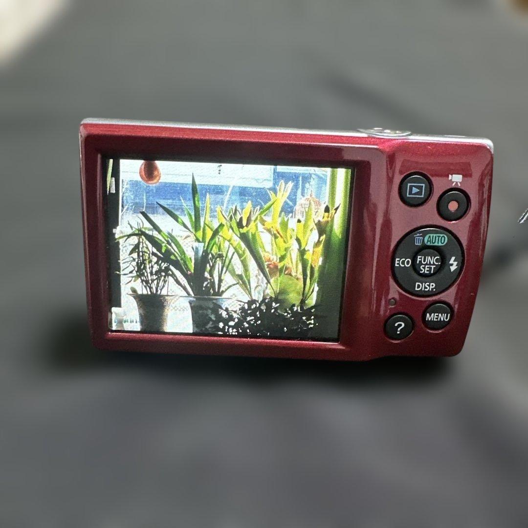 【動作確認済み】キャノン　Canon IXY120 レッド