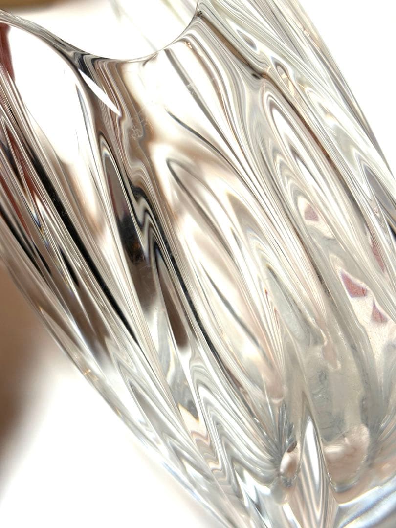 バカラ Baccarat リゴット シェル フラワーベース 花瓶