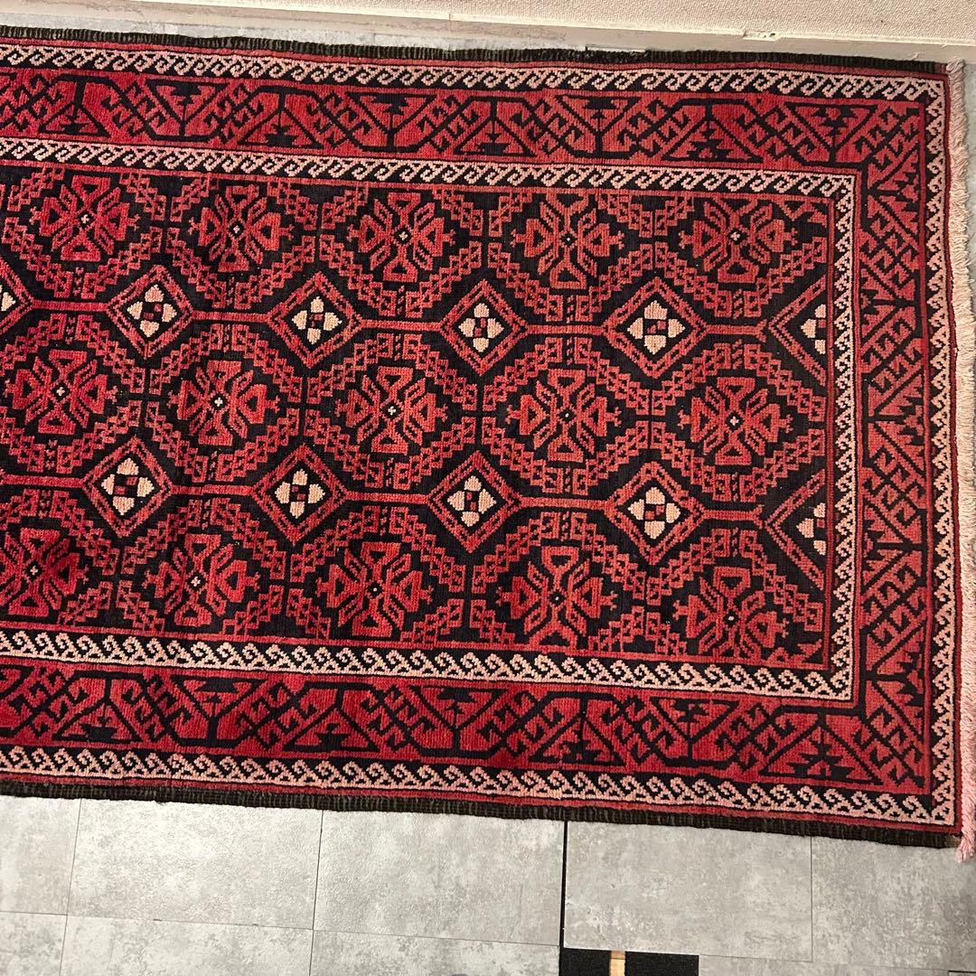 【1980's vintage】294cm × 107cm 大判ペルシャ絨毯