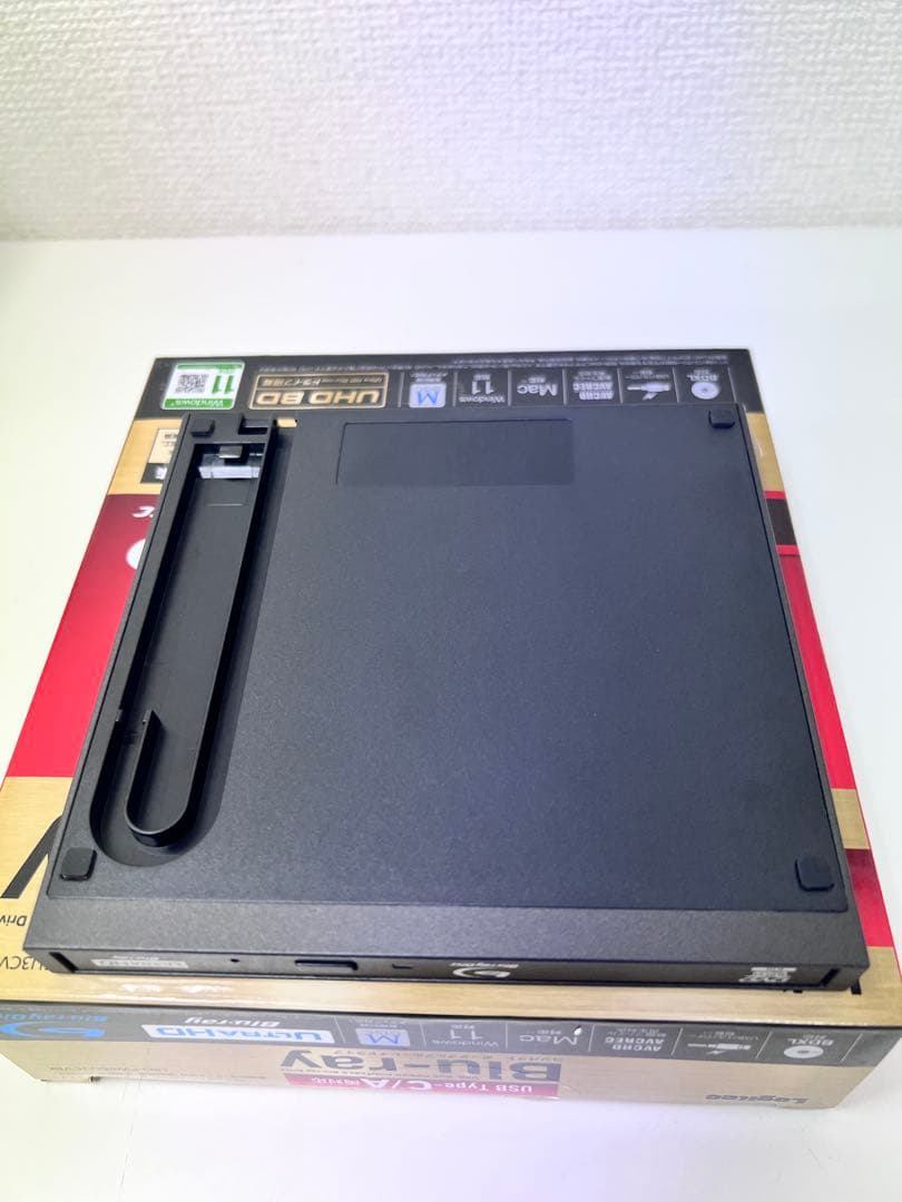 #DVD117Logitec Blu-rayドライブLBD-PWB6U3CVBK