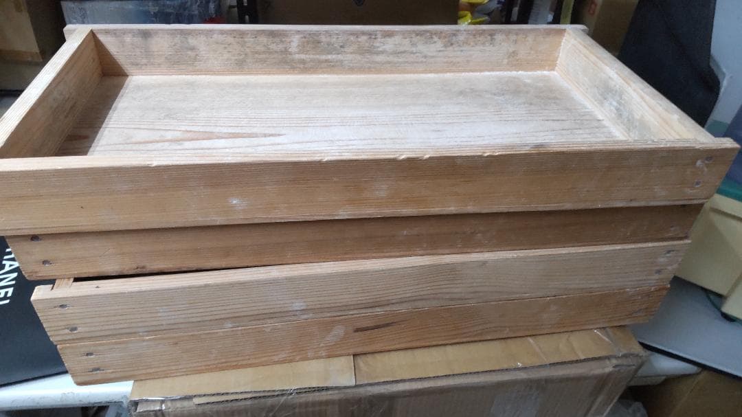 木製　番重４枚セット２　中古