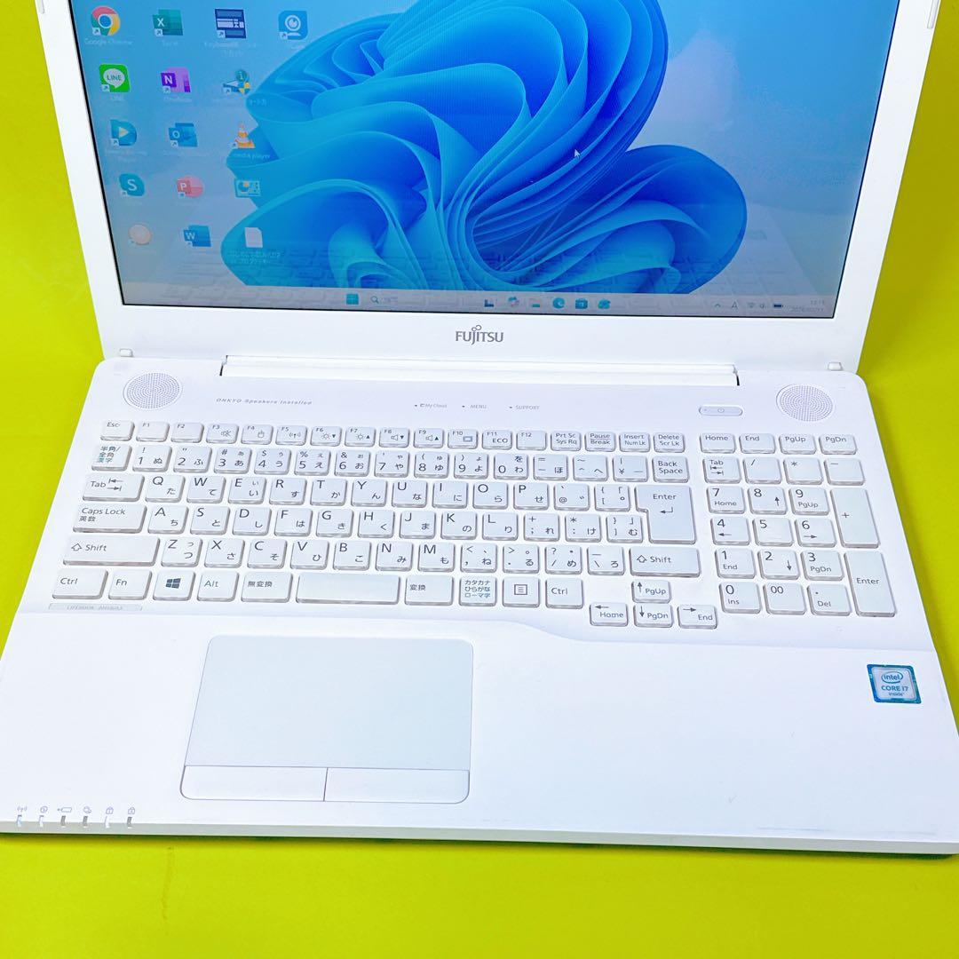 極速i7⭐️新品SSD win11 薄型ノートパソコン オフィス ワードエクセル