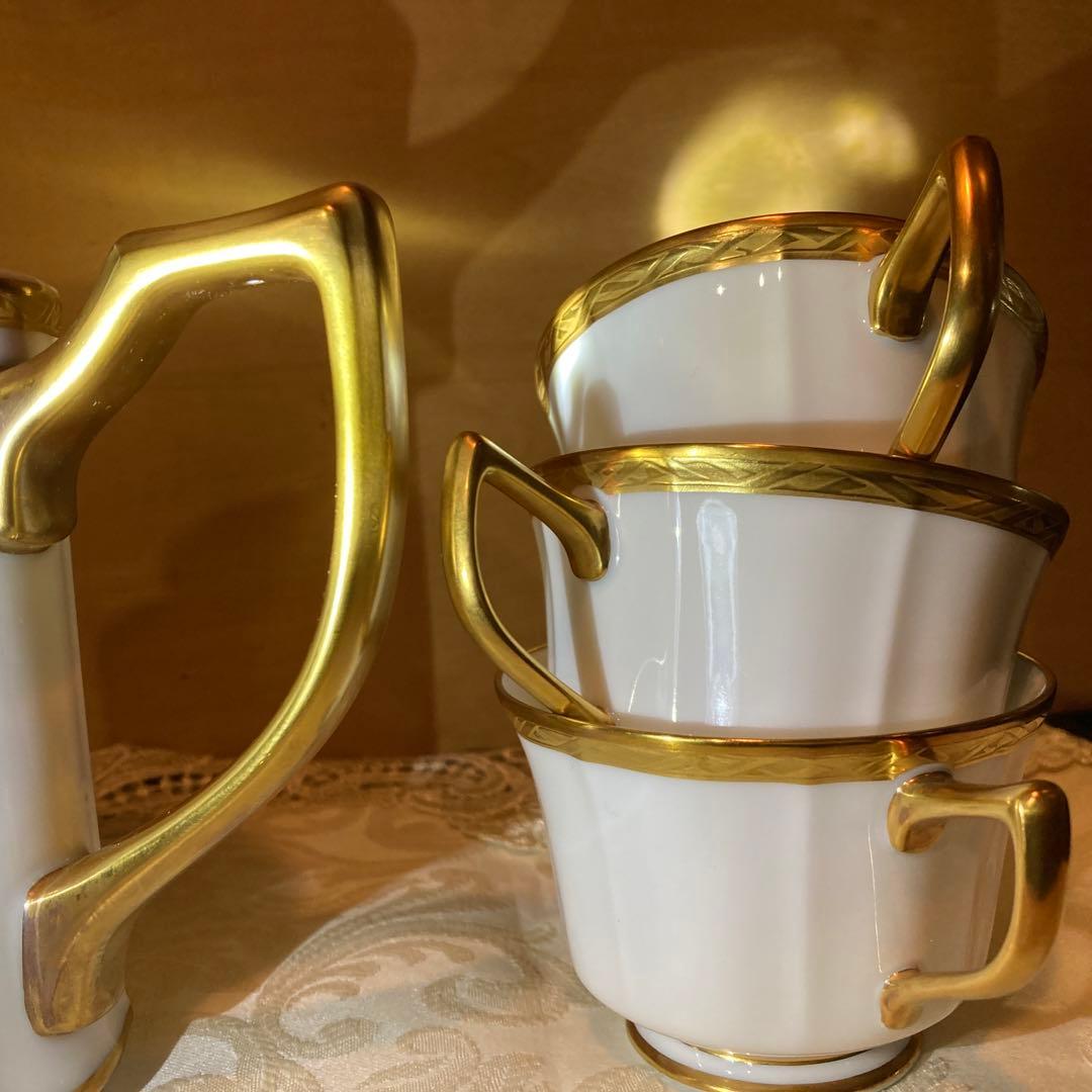 NORITAKE ダイヤモンド ノリタケポット金彩煙突 オルフェウス