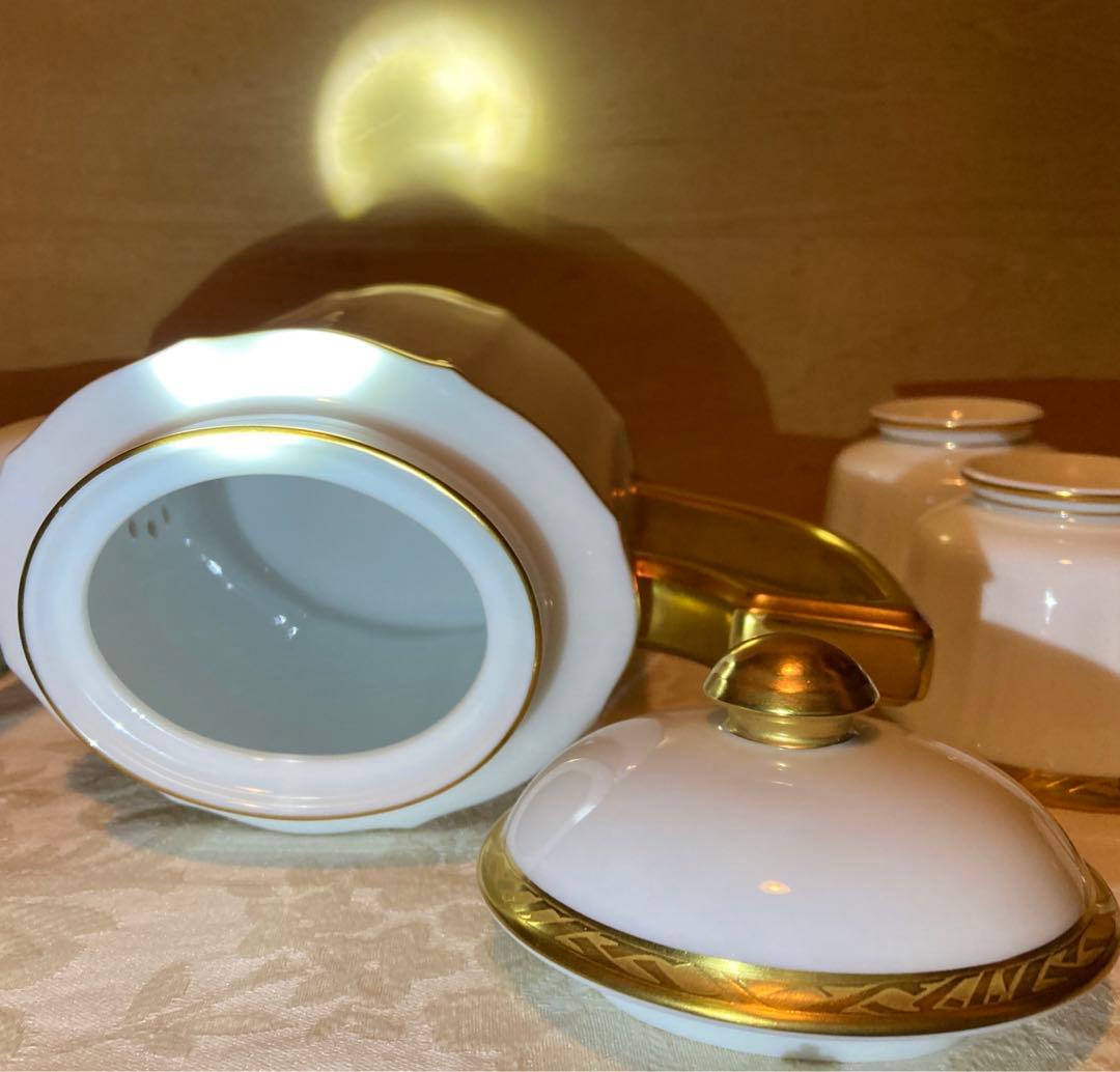 NORITAKE ダイヤモンド ノリタケポット金彩煙突 オルフェウス