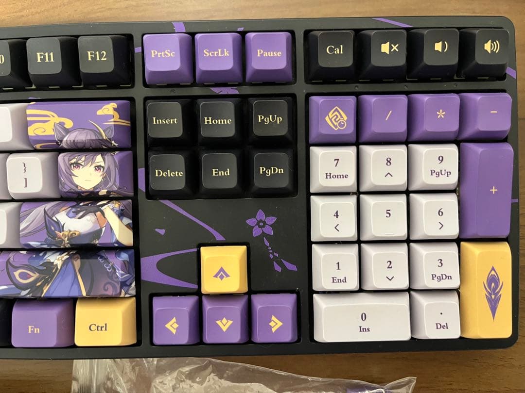 【原神】刻晴疾雷快雨キーボード Genshin