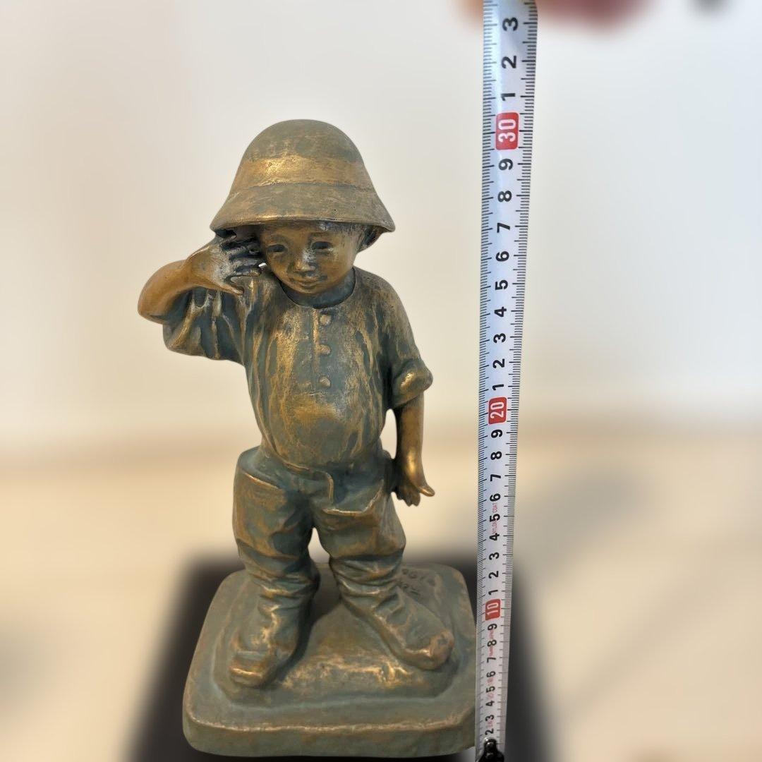 北村西望　将軍の孫　ブロンズ像