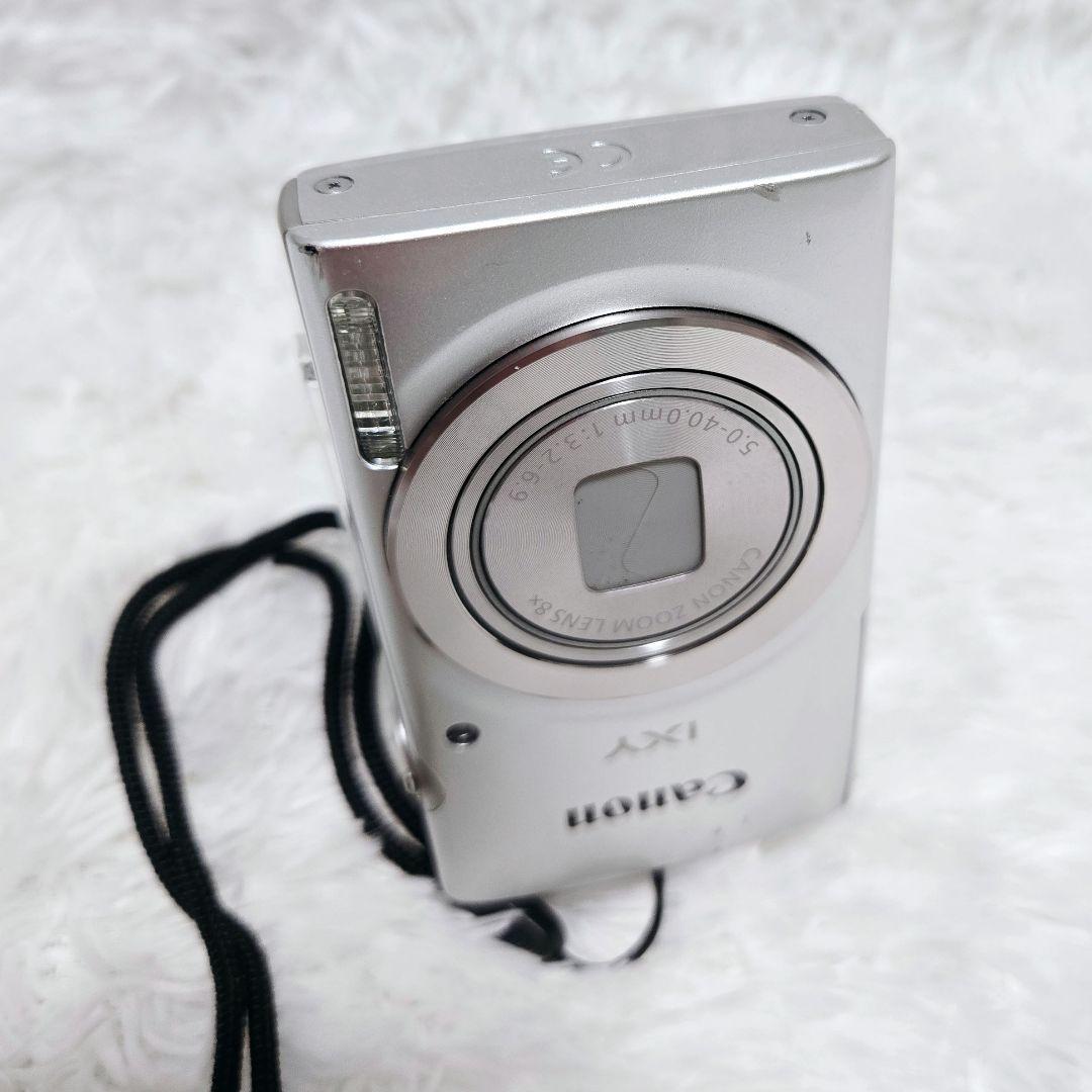 美品 Canon IXY180 シルバー 動作確認済 説明書 充電器 人気