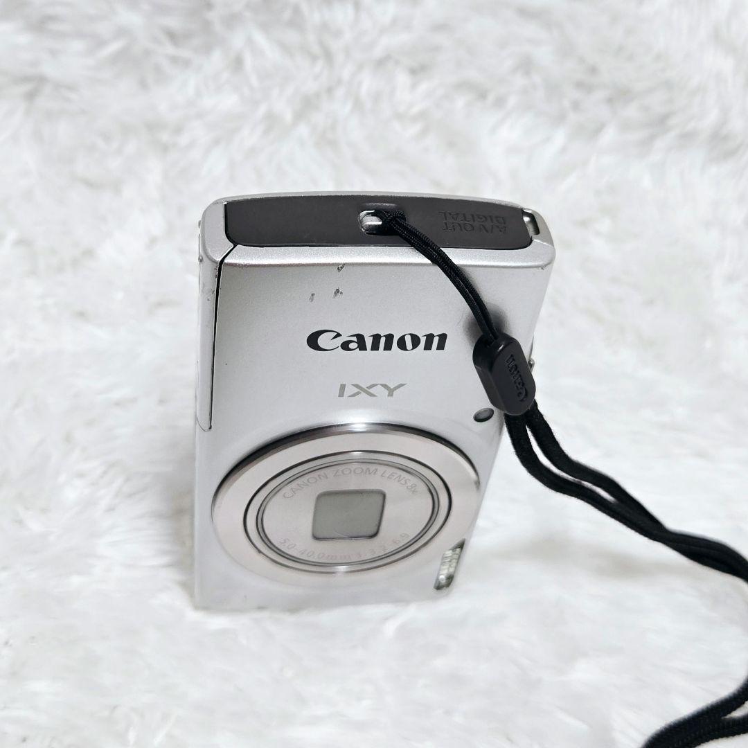 美品 Canon IXY180 シルバー 動作確認済 説明書 充電器 人気