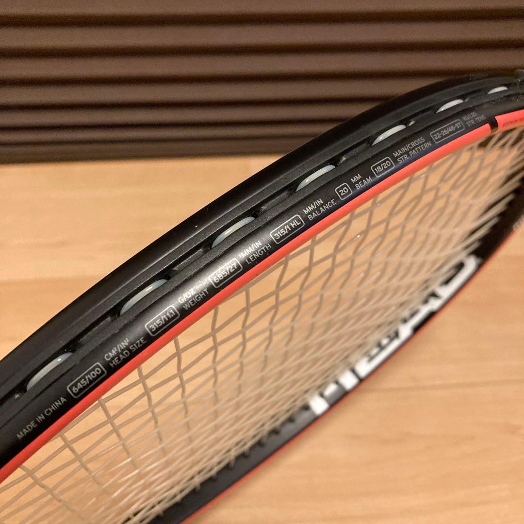 HEAD GRAVITY PRO ヘッド グラビティ G3 硬式テニスラケット