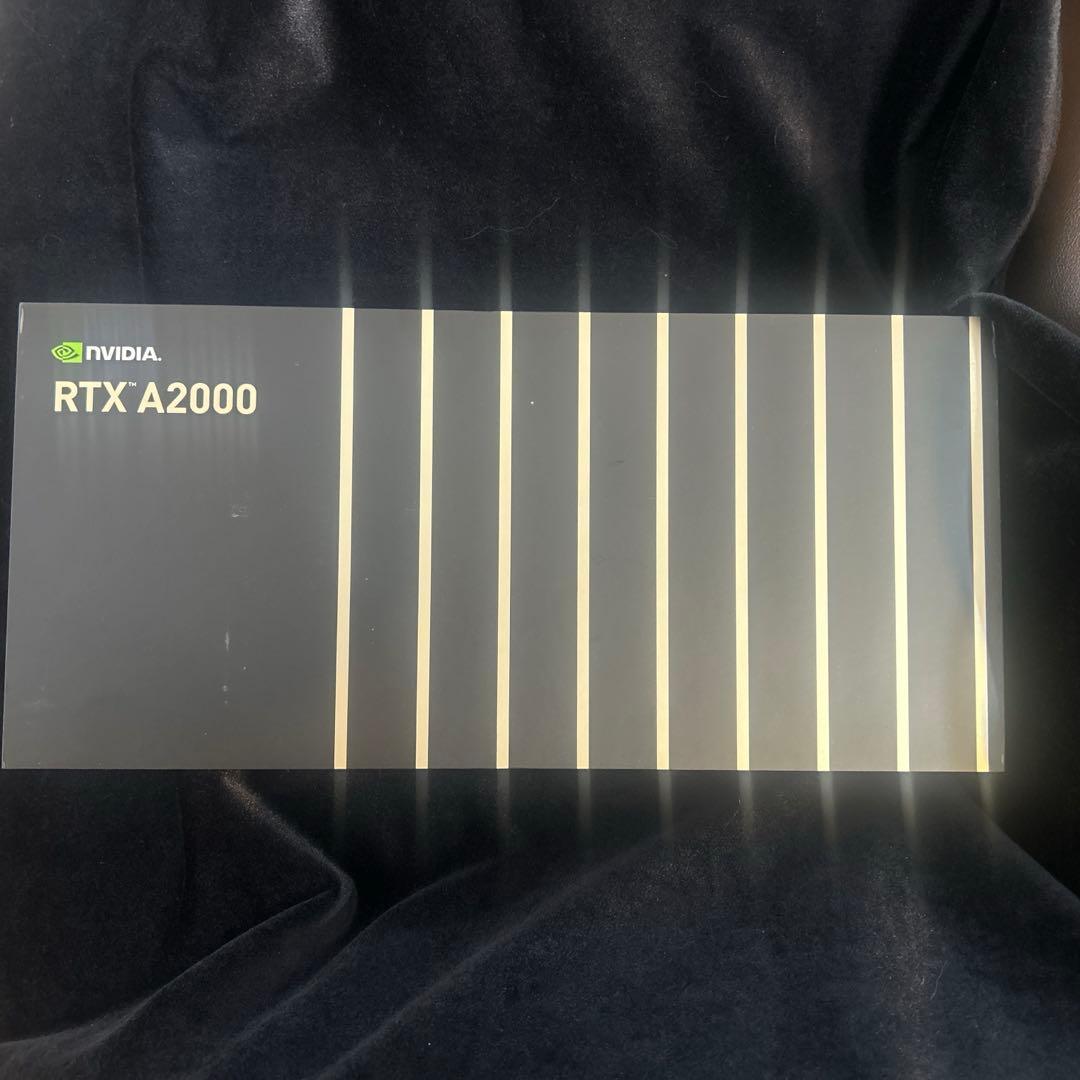 rtx a2000 起動確認済み