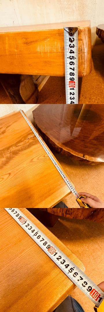 欅の一枚板ビッグサイズ ローテーブル