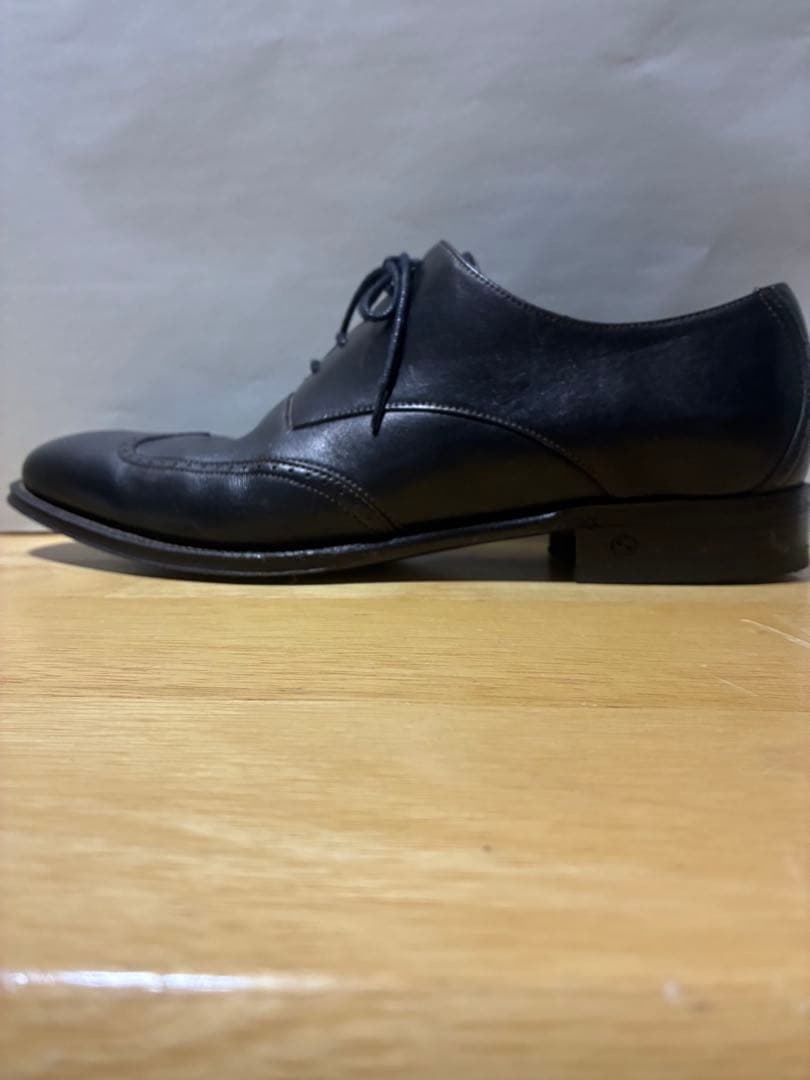 GUCCI ブラック ビジネスシューズ　革　41.5E 26.5位
