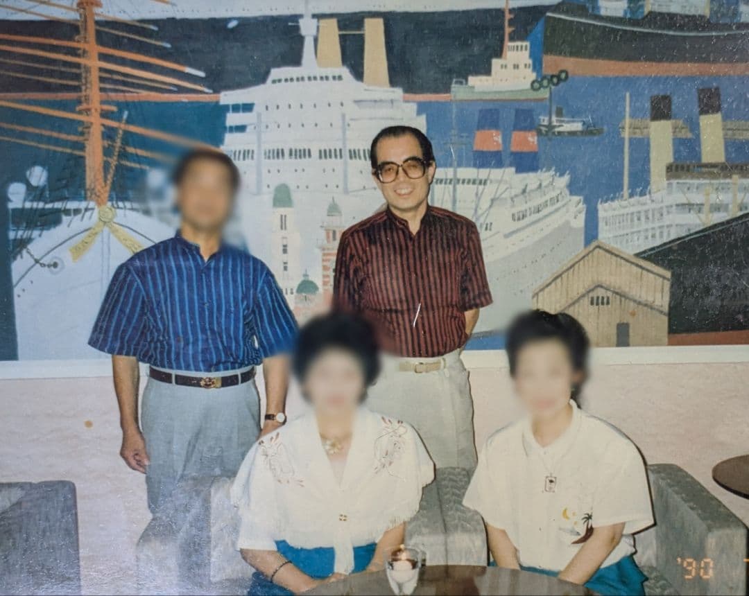 柳原良平先生サイン色紙（1986年1月1日）サイン入りイラスト マリンシャトル