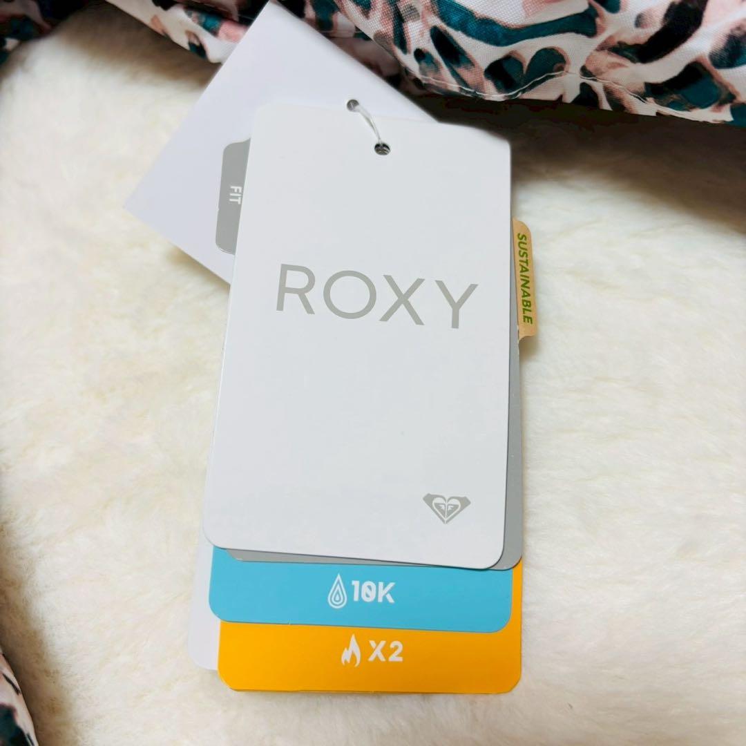 新品・タグ付き◆ROXY◆スノボウェア/フード付きダウン 2way アウトドア