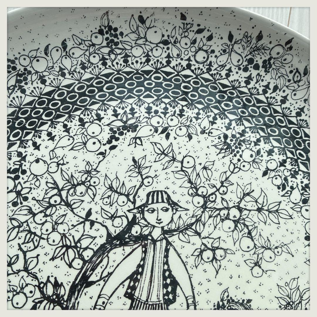 BJORNWIINBLAD 壁掛プレート秋35cm NYMOLLEヴィンテージ