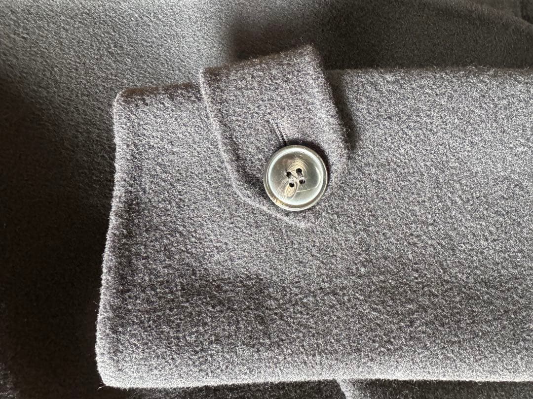 Sezane セザンヌ ダブルフェイス ウール コート ブラック