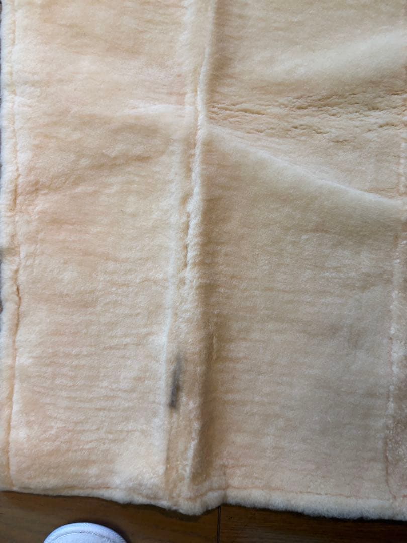 豪州製シープスキン ベッド用ムートン 新品保管品