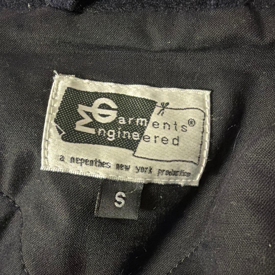 エンジニアードガーメンツ　 ダッフルコート 黒　フード付き