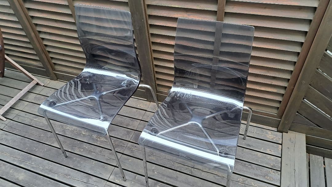 DOMITALIA　ドミタリア　スケルトンチェア　２脚セット