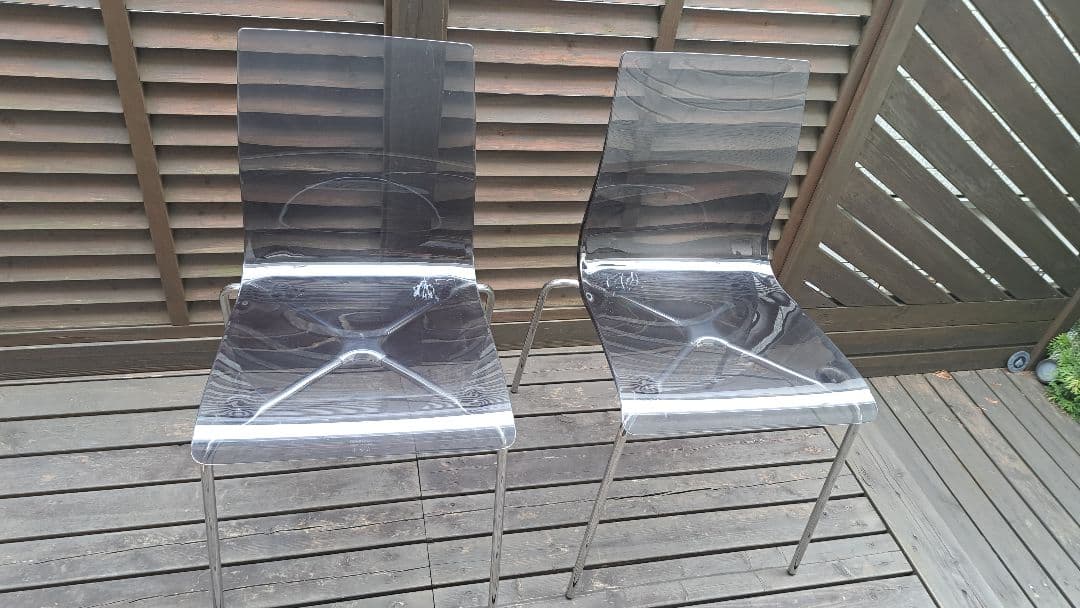 DOMITALIA　ドミタリア　スケルトンチェア　２脚セット