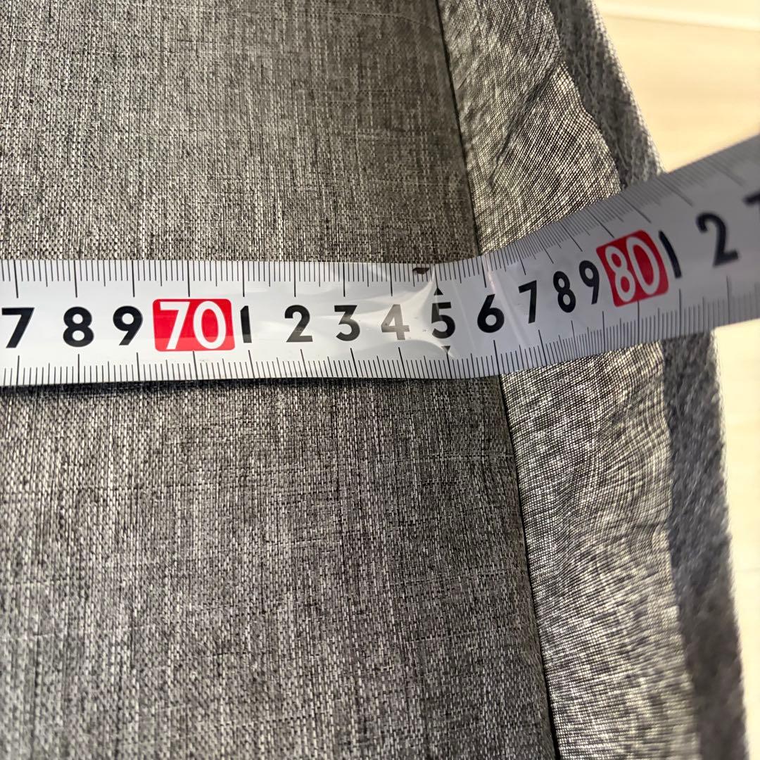 蚊帳付きベビーベッド　グレー　添い寝可能