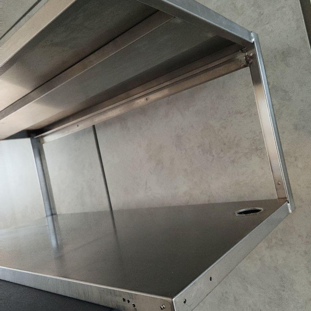 多用途　ステンレス食器棚　吊り下げ棚