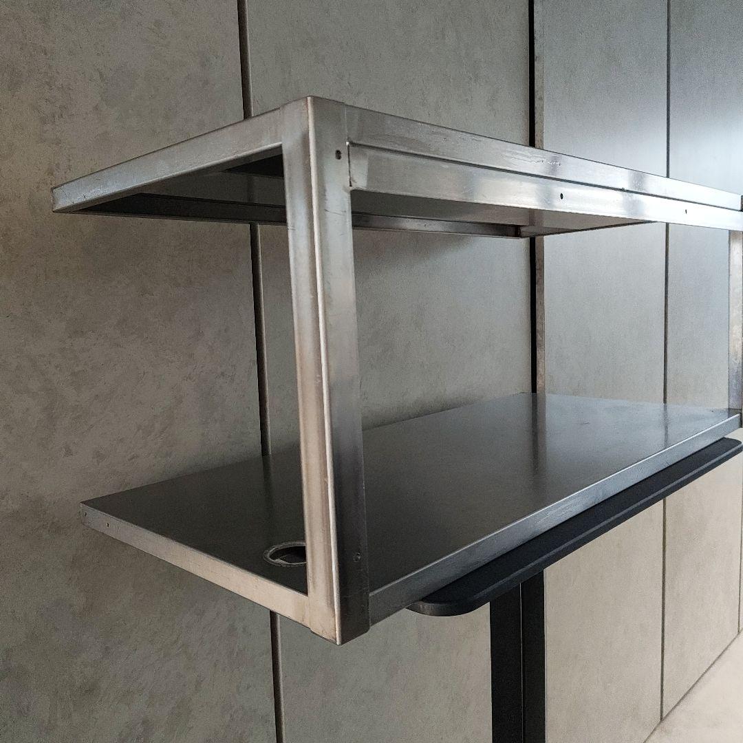 多用途　ステンレス食器棚　吊り下げ棚