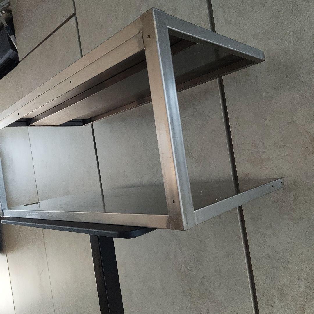 多用途　ステンレス食器棚　吊り下げ棚