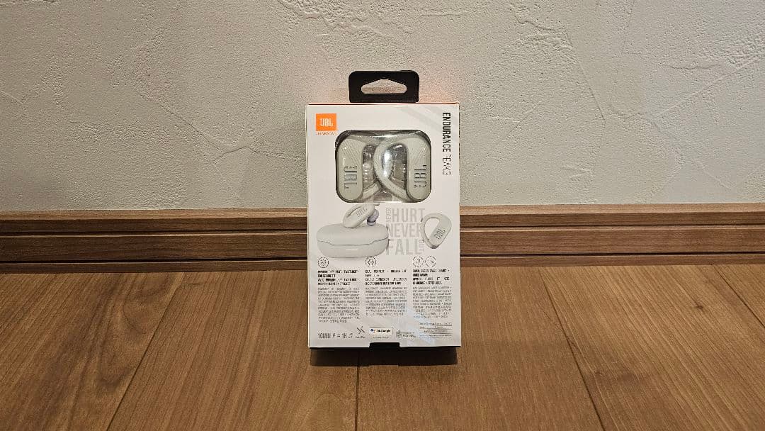 JBL endurance peak3 イヤホン ホワイト
