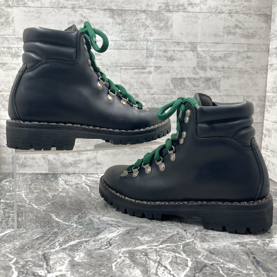 【極美品】Vinci マウンテンブーツ24相当 38 ブラック レザー 登山靴