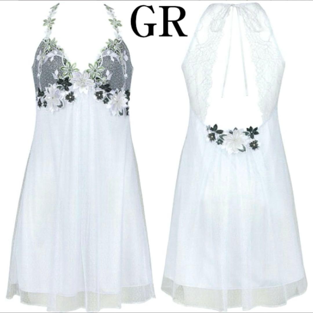 ★セール　Salute NTJ224 ホワイト キャミソールスリップL サルート