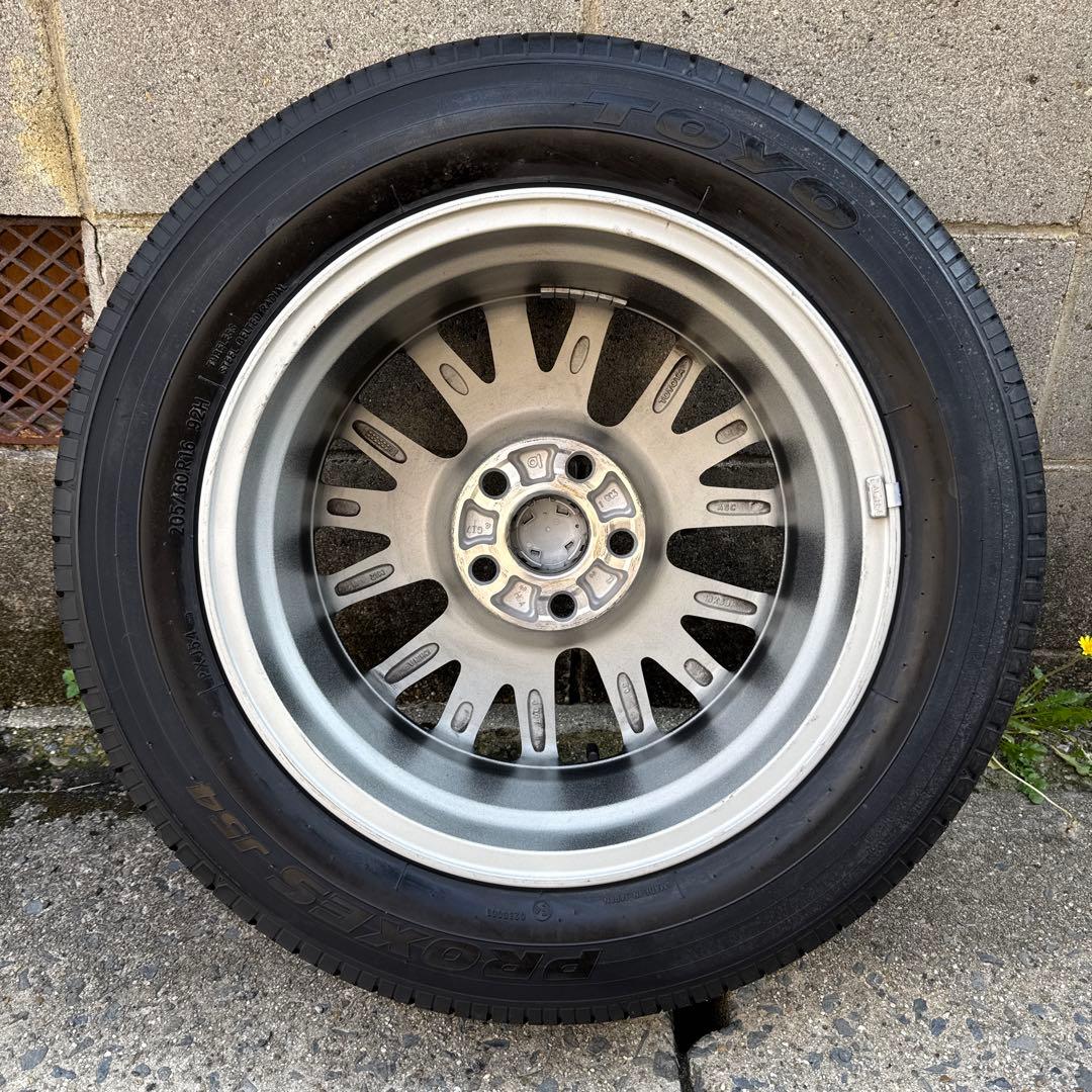 80ヴォクシー 新車外し　純正タイヤ・ホイール 16インチ 4本セット