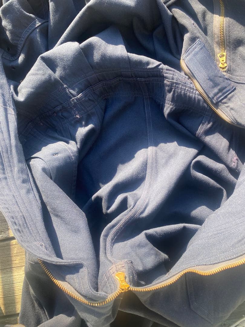 U.S. AIR FORCE フライトスーツ ネイビー 100%ウール