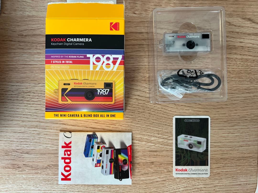 Kodak Charmera キーチェーンデジタルカメラ シークレット