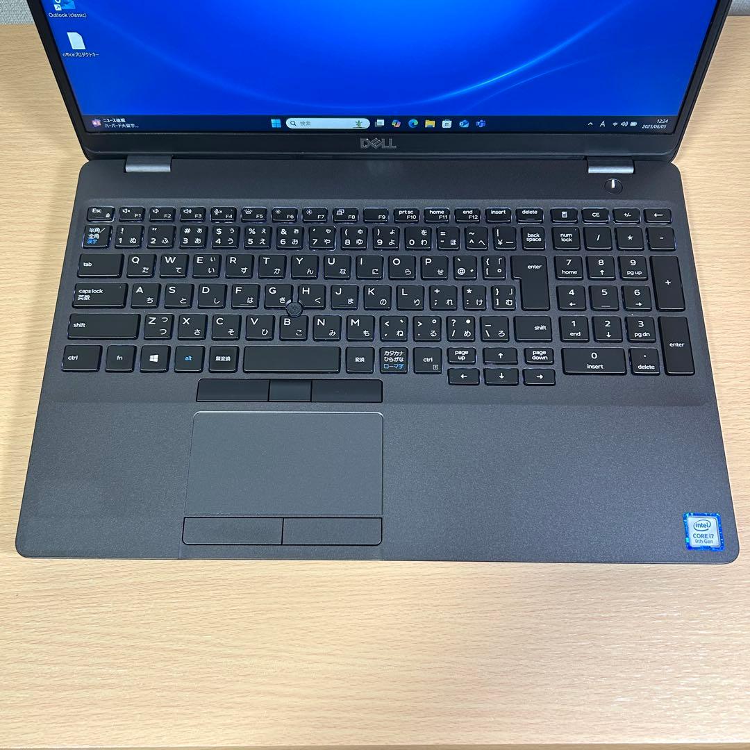 美品 DELL Latitude 5501 i7 512GB 16GB 15型
