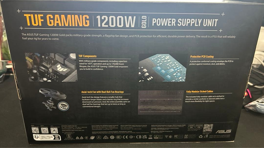 電源ユニット ASUS TUF GAMING 1200W