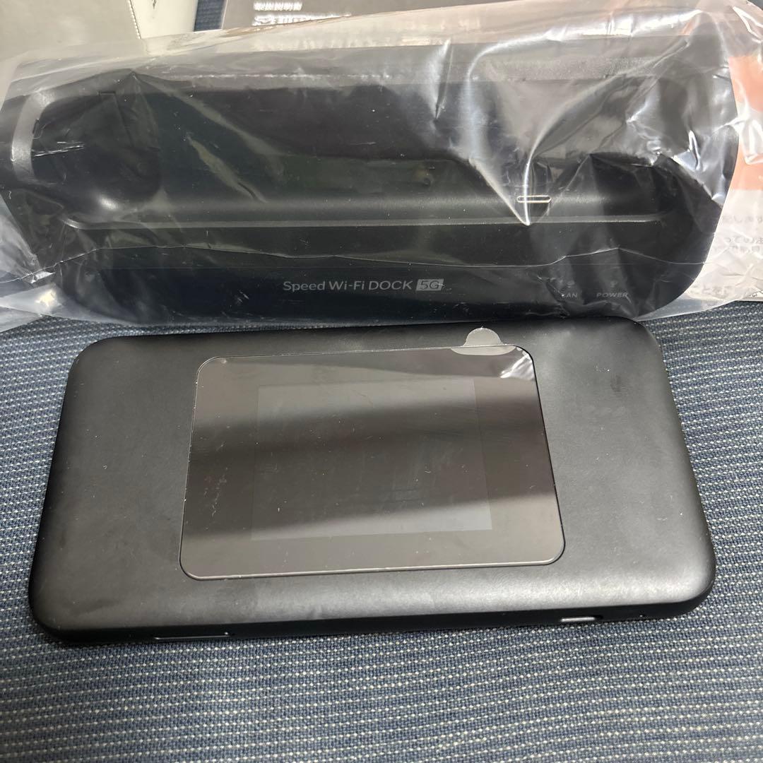 使用期間短　美品　Speed Wi-Fi DOCK 5G 01 WiMAX